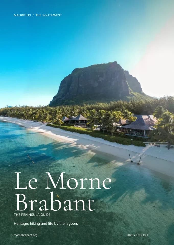 Couverture du guide de la péninsule du Morne Brabant